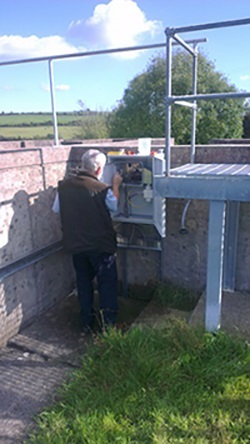 Misuratore di corrente fluente